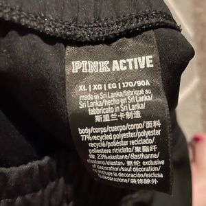 Pink VS active pants